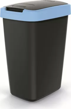 Coș de gunoi Prosperplast Coș de gunoi COMPACTA Q - albastru deschis 12l