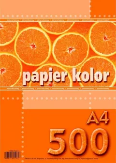 Hârtie Kreska Copy A4 80g portocaliu 500 coli