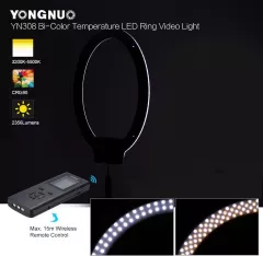 Lampă inelă Lampă LED Yongnuo RING YN-308 3200-5500