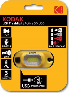 Lanterna frontala de cap LED cu acumulator - Kodak