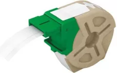 Cartus inteligent cu etichete de plastic LEITZ Icon, 12mmx10m, plastic alb, adeziv permanent