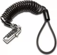Cablu de securitate Kensington Lacăt plat portabil cu combinație pentru laptop
