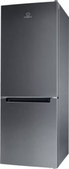 Combina frigorifica  Indesit LI6 S1E X,
Argint,3 rafturi,
39 dB,Cu display