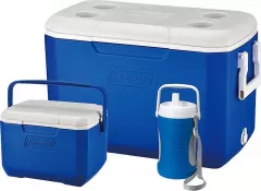 Set lada frigorifica Coleman Cooler Combo box,albastru,45L