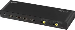 LogiLink LogiLink Switch HDMI-Matrix 4x2-Port, 4K/60Hz, Scaler, HDR, ARC