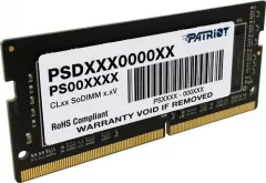 Memorie notebook Patriot, sodimm DDR4, 8GB, 3200Mhz, CL22, 1.2V