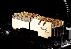 Memorie RAM GSKill Trident Z Royal RGB Gold, F4-3600C18D-16GTRG, 16GB, DDR4, 3600MHz, CL18, 1.35v, Dual Channel Kit