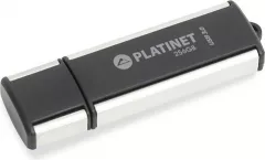 Memorie USB Platinet 256GB X-Depo, Pendrive USB 3.0, Negru-Argintiu