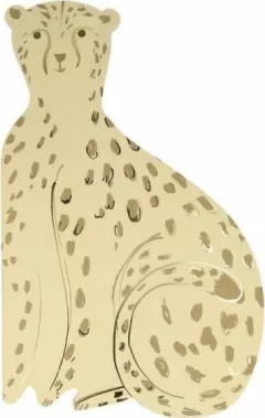 Caiet de schițe Meri Meri cu autocolante cu ghepard