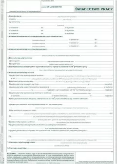 Michalczyk & Prokop Certificat de lucru 501-1N