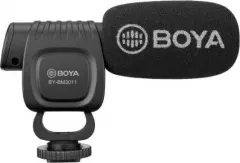 Microfon shotgun, Boya BY-BM3011, cardioid pentru DSLR si camere video
