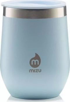 Tumbler Mizu MIZU WINE și Matero Yerba Mate 330 ml (albastru) albastru gheață