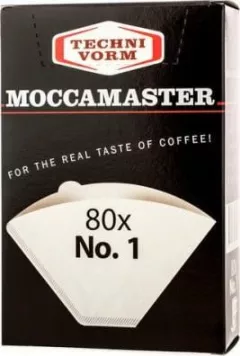 Filtre de cafea Moccamaster Nr.1 80 buc.