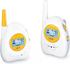 Monitor audio pentru bebelusi Beurer BY84 cu transmisie analogica,unidirecțional,800 m,reîncărcabilă,alb,
Fără fir