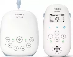 Monitor pentru bebeluși Philips Avent SCD715/26 (alb), 330 m, Albastru, LCD