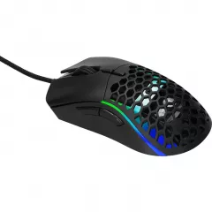 Mouse personalizabil PREYON Hawk PHC27B, 12400 DPI, 7 butoane, RGB, Negru