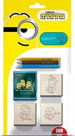 Multiprint MULTIPRINT MINIONS TAMPARE BLISTER 3 BUC