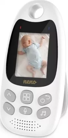 Monitor pentru bebelusi Neno Gato 2,bidirecțional, 260 m, reîncărcabilă,
alb,
Fără fir