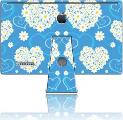 Nexgen Skins iMac 27 3D Case Skin Pack (Hearts and Daisies 3D)