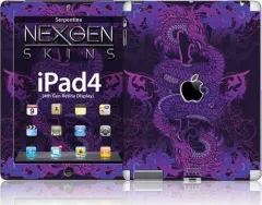 Nexgen Skins Nexgen Skins - Set de skin pentru carcasă cu efect 3d Ipad 2/3/4 (serpentine 3d)