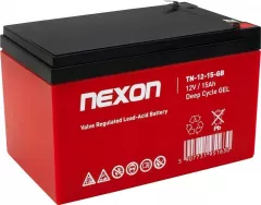 Baterie Nexon Nexon TN-GEL-15 gel 12V 15Ah - descărcare profundă și funcționare ciclică