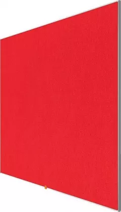 Nobo Placă din fetru NOBO, 189x107cm, panoramică 85", roșie
