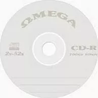 Omega plic disc CD-R | 700MB | X52 | 10 buc.
