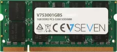 Memorie V7 Seven V753001GBS, 1GB DDR2, 667MHz, PC2-5300, DIMM, CL5