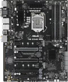 Placa de baza ASUS WS C246 Pro, Socket 1151, dual M.2, 4 x PCIe 3.0 x16, Dual Lan