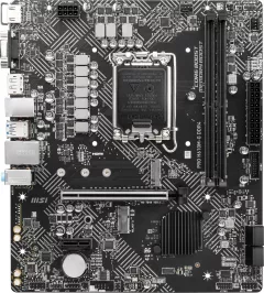 Placa de baza MSI PRO H610M-G DDR4, socket 1700