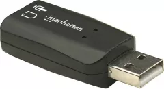 Placa de sunet externa Manhattan Hi-Speed USB 3-D, interfata USB, 5.1 canale
