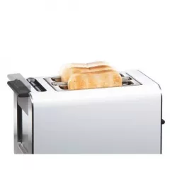 Prajitor de paine Bosch TAT8611, 860 W, 2 felii, Alb