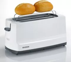 Prajitor de paine Severin AT 2234, 1400 W, 4 felii, alb