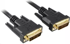 PremiumCord DVI-D - cablu DVI-D 10m negru (kpdvi2-10)