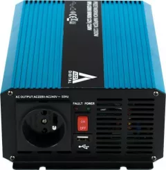 convertor de tensiune 12 VDC / 230 VAC SINUS IPS-1200S 1200W