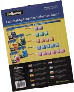 Pungi de laminat Fellowes 125 µ, 216x303 mm A4, 100 buc. (53074)