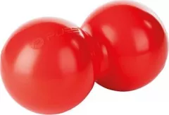 Minge dubla  Duo-Ball pentru masaj Pro Pressure Pointer ,roșu, plastic