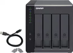 QNAP expansion 4 Bay USB Type-C Direct Attached Storage with Hardware RAID