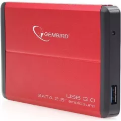 Rack Gembird EE2-U3S-2 Red, 2.5&#039;, USB 3.0