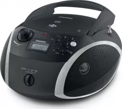 Grundig GRB 3000, și CD player (negru / argintiu, radio FM, CD-R / RW, Bluetooth)