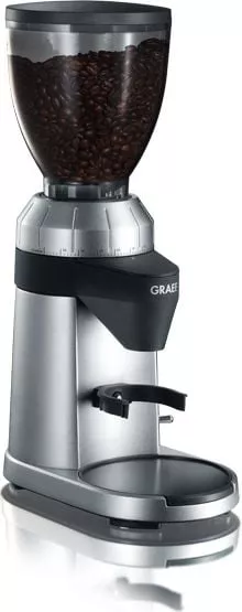 Rasnita automata pentru cafea Graef, CM800, cantitate ajustabila, 40 de grade de macinare a cafelei, capacitate de pana la 12 portii, motor cu functionare lenta pentru pastrarea aromelor, argintiu