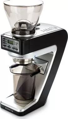 Rasnita de cafea  Baratza Sette 270 - Rasnita automata . culoare negru-inox ,cu freze  conice din oțel de 40 mm,30 de trepte macro și și o scară micro bazată pe noua puncte pentru a crește precizia setării