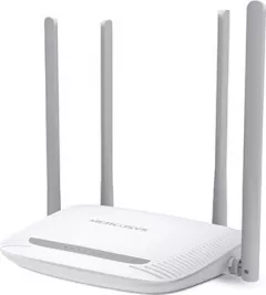 Router wireless Mercusys MW325R, 300Mbps, 4 porturi 10/100Mbps, 4 antene