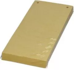 Separator carton Esselte 1/3 A4 100buc. galben (ET6948)
