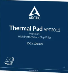 Set 4 buc pad termic Arctic 1.2 W/mK grosime 1.5mm 100x100mm