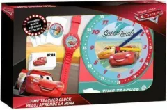 Set invata timpul Ceas perete Cars Disney + ceas mana