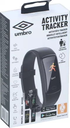 Smartband Umbro Band ceas negru cu închidere clasică Umbro