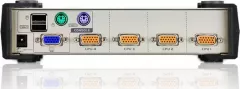 Switch KVM Aten CS84U, 4 porturi, USB, VGA