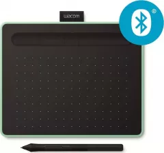 Tableta grafica Wacom Intuos S Bluetooth, Pistachio