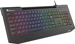 Tastatura Genesis Lith 400 RGB, iluminare RGB, USB, negru
